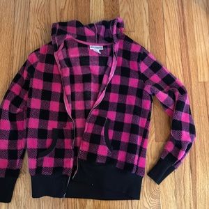 LA, kitty, hoodie, zip up, size large